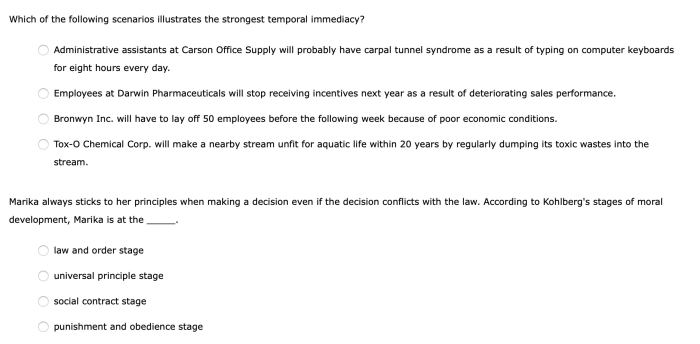 Which of the following scenarios illustrates an order winner