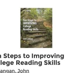 Ten steps to mastering college reading skills