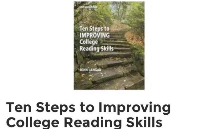 Ten steps to mastering college reading skills