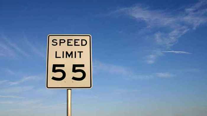 What is the minimum speed on georgia interstates