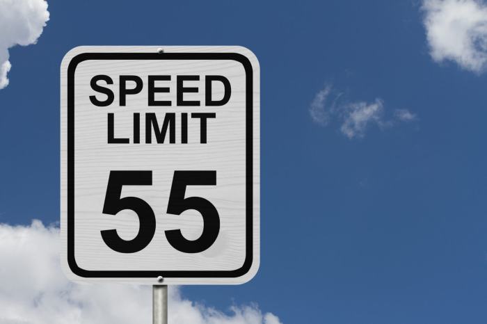 What is the minimum speed on georgia interstates