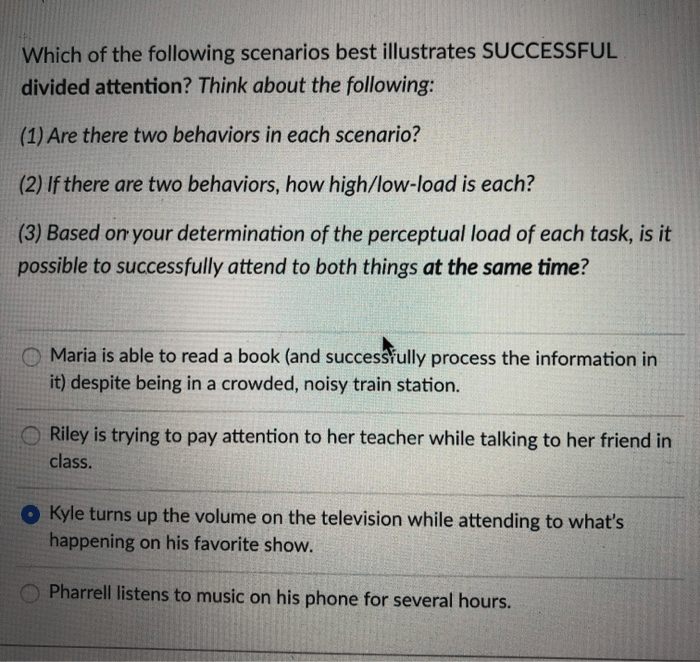 Which of the following scenarios illustrates an order winner